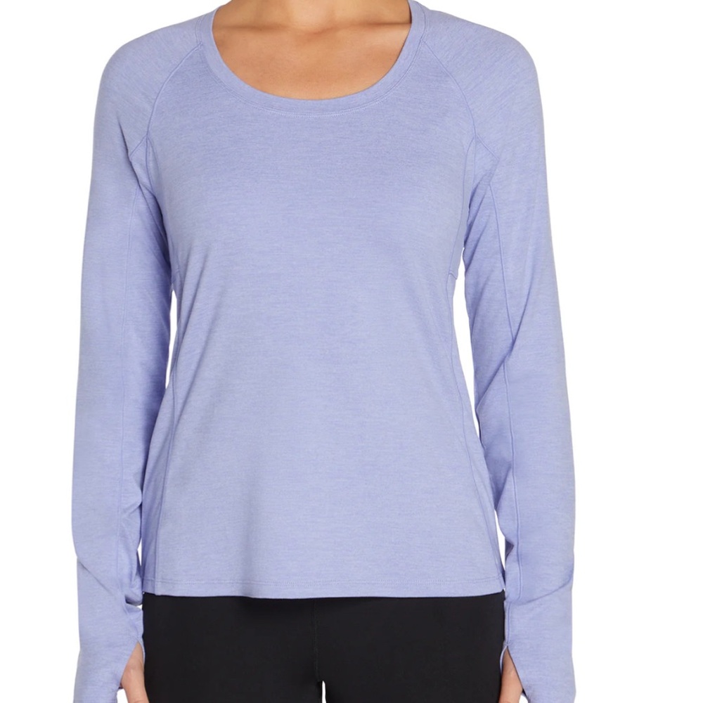 MARIKA Hollis Long-sleeve Tee w/Pockets, Sz XL